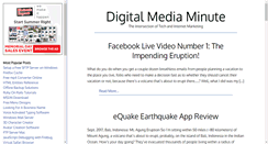 Desktop Screenshot of digitalmediaminute.com
